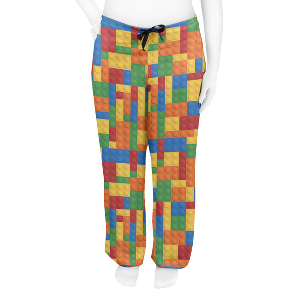 Building Blocks Women's Pj on model - Front