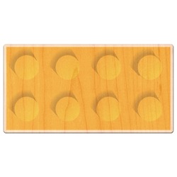 Building Blocks Genuine Maple or Cherry Wood Sticker