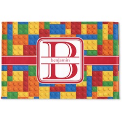 Building Blocks Woven Mat (Personalized)
