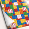 Building Blocks Wrapping Paper - 5 Sheets