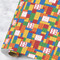 Building Blocks Wrapping Paper Roll - Large - Main