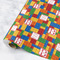 Building Blocks Wrapping Paper Rolls- Main