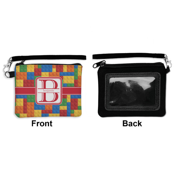 Building Blocks Wristlet ID Cases - Front & Back