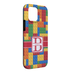 Building Blocks iPhone Case - Rubber Lined - iPhone 13 Pro Max (Personalized)