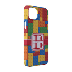 Building Blocks iPhone Case - Plastic - iPhone 14 (Personalized)