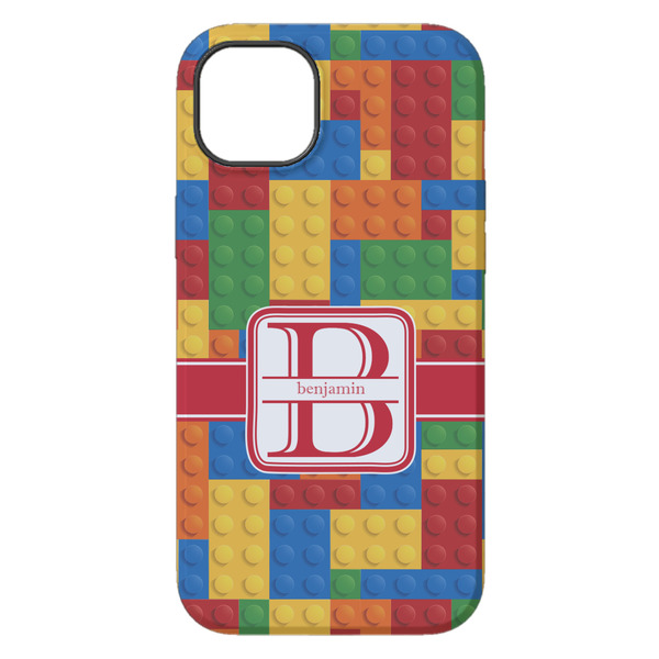 Building Blocks iPhone 14 Plus Tough Case - Back