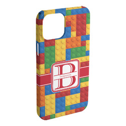 Building Blocks iPhone Case - Plastic - iPhone 15 Plus (Personalized)