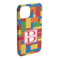 Building Blocks iPhone Case - Plastic - iPhone 15 Pro Max (Personalized)