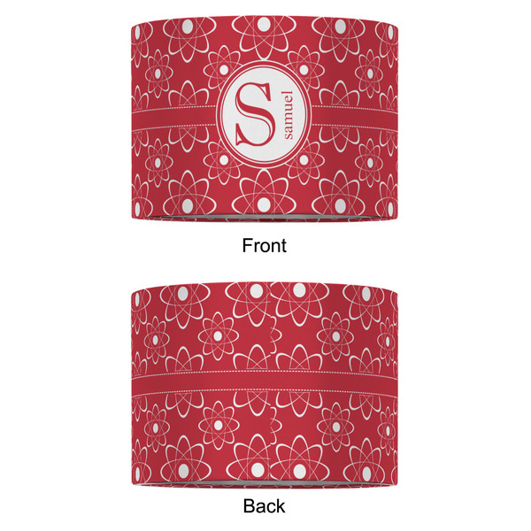 Atomic Orbit 12" Drum Lampshade - APPROVAL (Fabric)