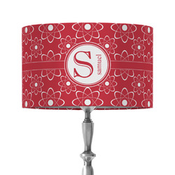 Atomic Orbit 12" Drum Lamp Shade - Fabric (Personalized)