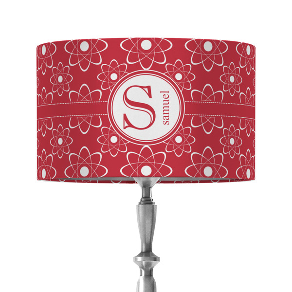 Custom Atomic Orbit 12" Drum Lamp Shade - Fabric (Personalized)