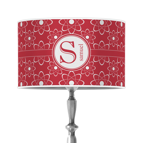 Custom Atomic Orbit 12" Drum Lamp Shade - Poly-film (Personalized)