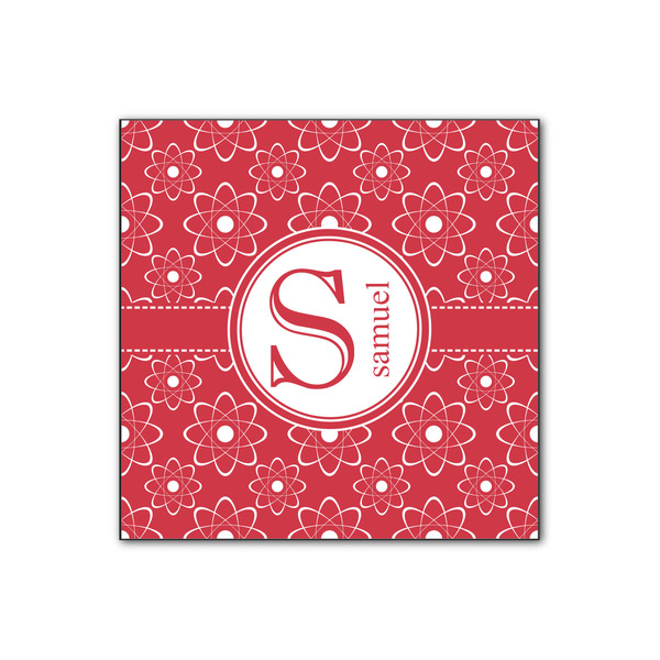 Custom Atomic Orbit Wood Print - 12x12 (Personalized)