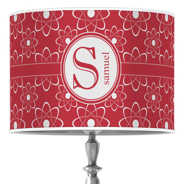 Custom Atomic Orbit 16" Drum Lamp Shade - Poly-film (Personalized)
