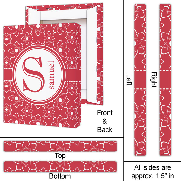 Atomic Orbit 16x20 - Canvas Print - Approval