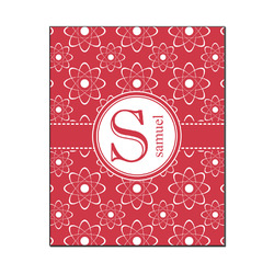 Atomic Orbit Wood Print - 16x20 (Personalized)