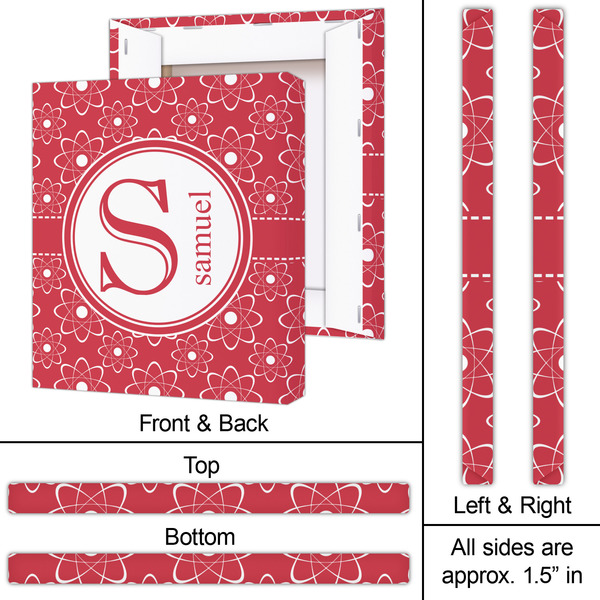 Atomic Orbit 20x24 - Canvas Print - Approval