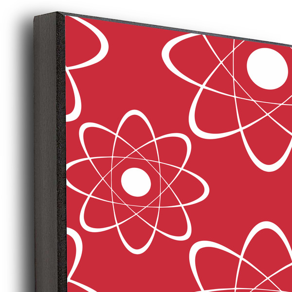 Atomic Orbit 20x24 Wood Print - Closeup