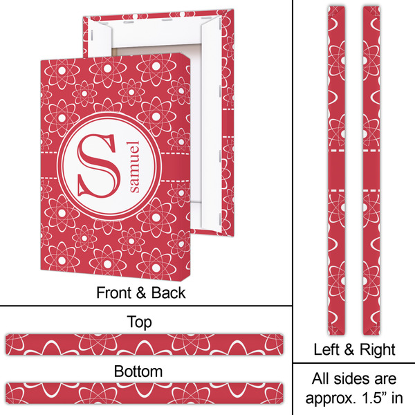 Atomic Orbit 20x30 - Canvas Print - Approval