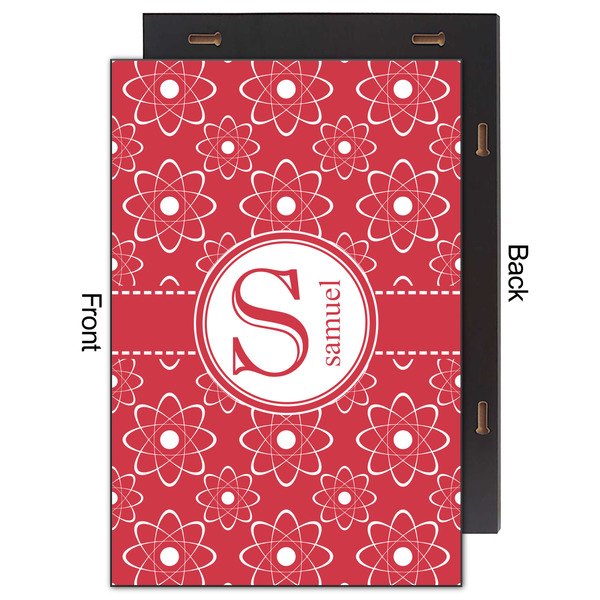 Atomic Orbit 20x30 Wood Print - Front & Back View