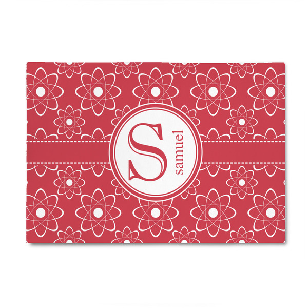 Custom Atomic Orbit 4' x 6' Indoor Area Rug (Personalized)