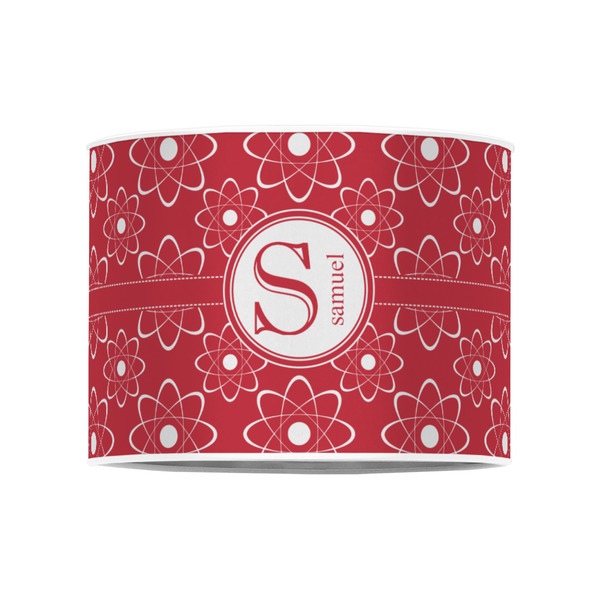 Atomic Orbit 8" Drum Lampshade - FRONT (Poly Film)