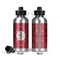 Atomic Orbit Aluminum Water Bottle - Front and Back