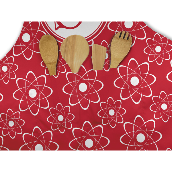 Atomic Orbit Apron - Pocket Detail with Props