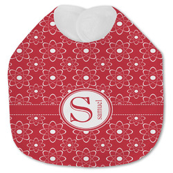 Atomic Orbit Jersey Knit Baby Bib w/ Name and Initial