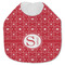 Atomic Orbit Jersey Knit Baby Bib w/ Name and Initial