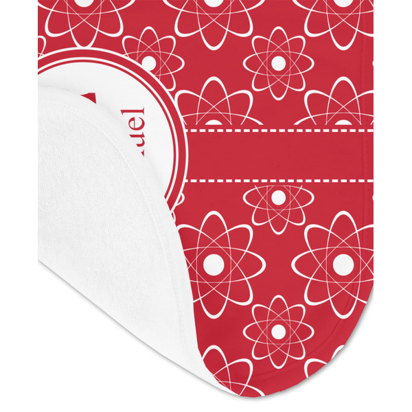 Atomic Orbit Baby Bib - AFT detail