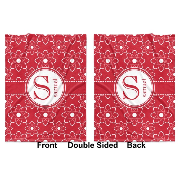 Atomic Orbit Baby Blanket (Double Sided - Printed Front and Back)