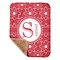 Atomic Orbit Sherpa Baby Blanket - 30" x 40" w/ Name and Initial