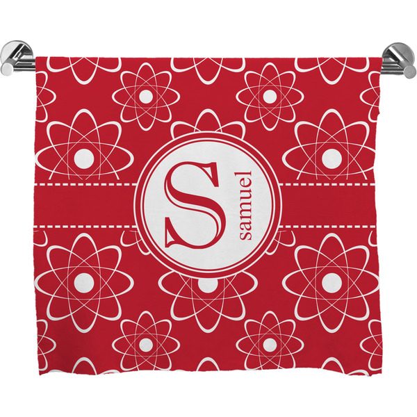 Custom Atomic Orbit Bath Towel (Personalized)