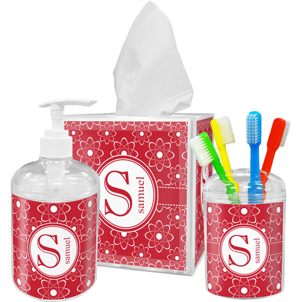 Atomic Orbit Bathroom Accessories Set (Personalized)