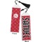 Atomic Orbit Bookmark with tassel - Front and Back