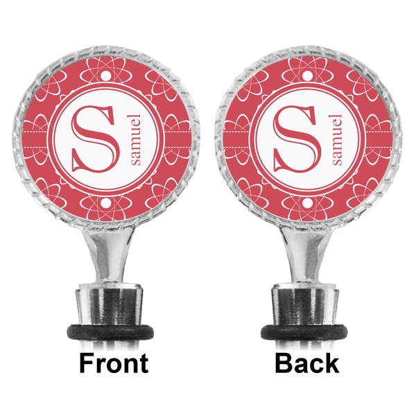 Atomic Orbit Bottle Stopper - Front and Back