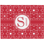 Atomic Orbit Woven Fabric Placemat - Twill w/ Name and Initial