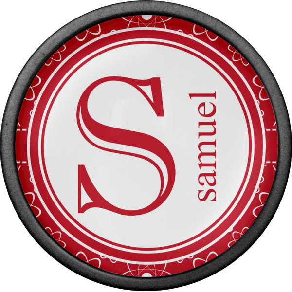 Atomic Orbit Cabinet Knob - Black - Front