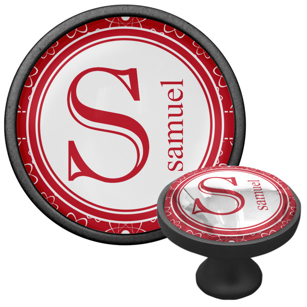 Atomic Orbit Cabinet Knob - Black - Multi Angle