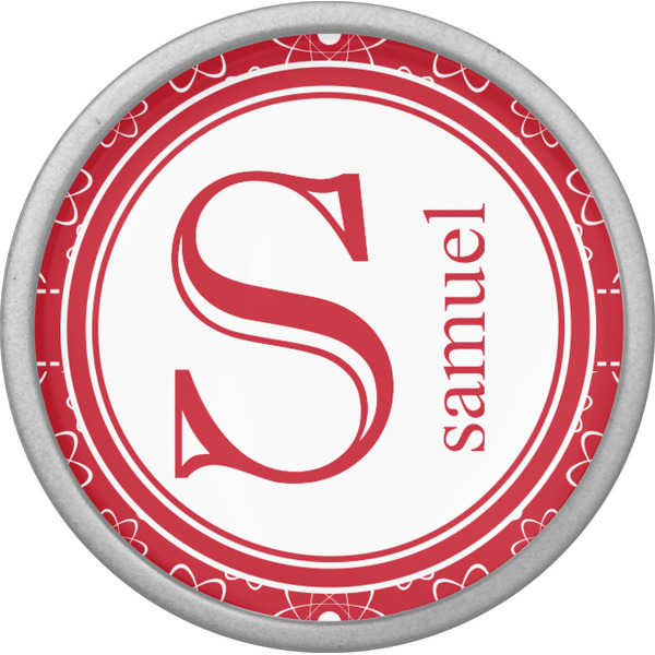 Atomic Orbit Cabinet Knob - Nickel - Front