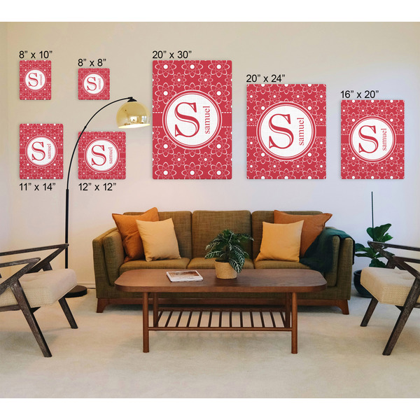 Atomic Orbit Canvas Prints - Multiple Sizes