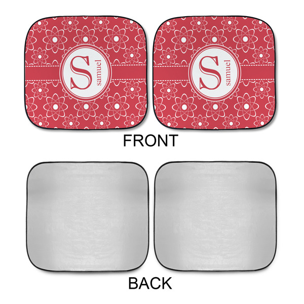 Atomic Orbit Car Sun Shades - APPROVAL