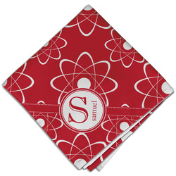 Atomic Orbit Cloth Dinner Napkin - Single w/ Name and Initial
