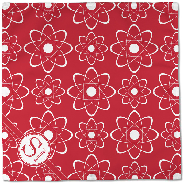 Atomic Orbit Cloth Napkins - Personalized Dinner (Full Open)