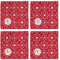 Atomic Orbit Cloth Napkins - Personalized Lunch (APPROVAL) Set of 4