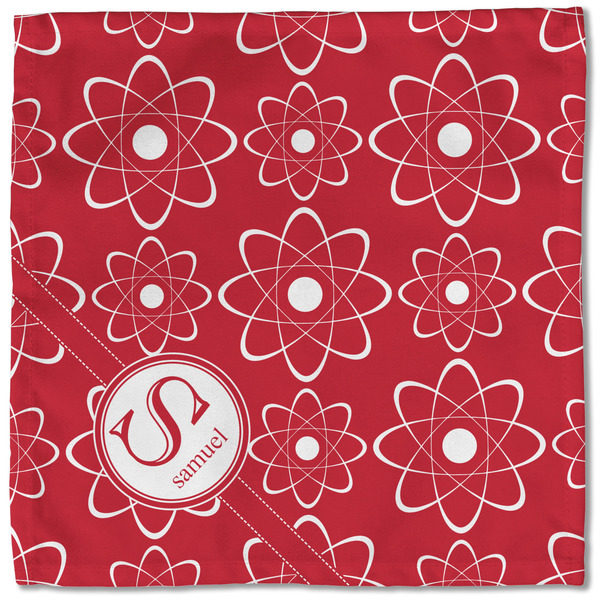 Atomic Orbit Cloth Napkins - Personalized Lunch (Single Full Open)