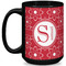 Atomic Orbit 15 Oz Coffee Mug - Black (Personalized)