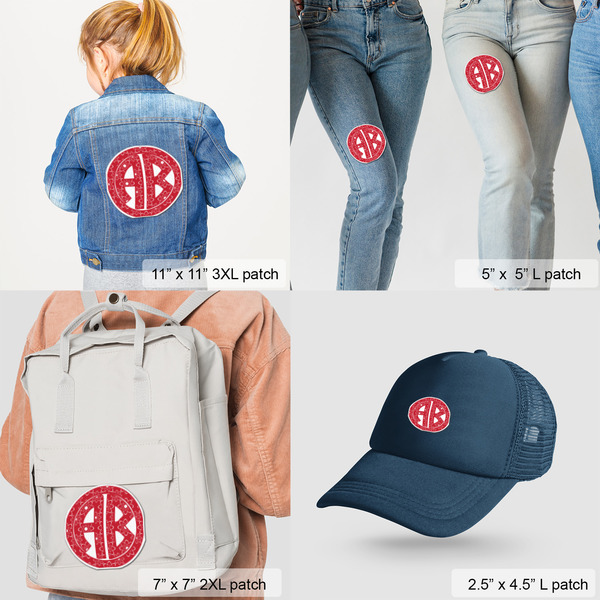 Atomic Orbit Custom Shape Iron On Patches - LIFESTYLE