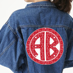 Atomic Orbit Twill Iron On Patch - Custom Shape - 3XL (Personalized)